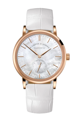 A. Lange & Söhne 219.043 : Saxonia 35 Pink Gold / MOP